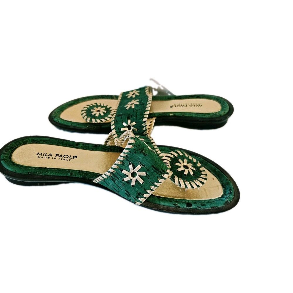 Mila Paoli Women's Sandals  Size 6.5 NWT - Picture 4 of 7